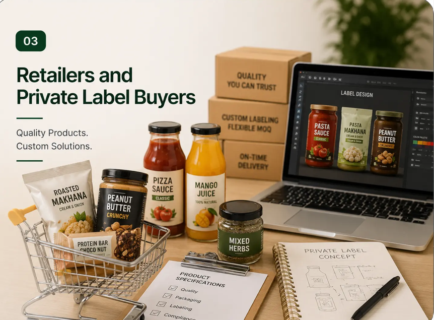 Retailers and Private Label Buyers