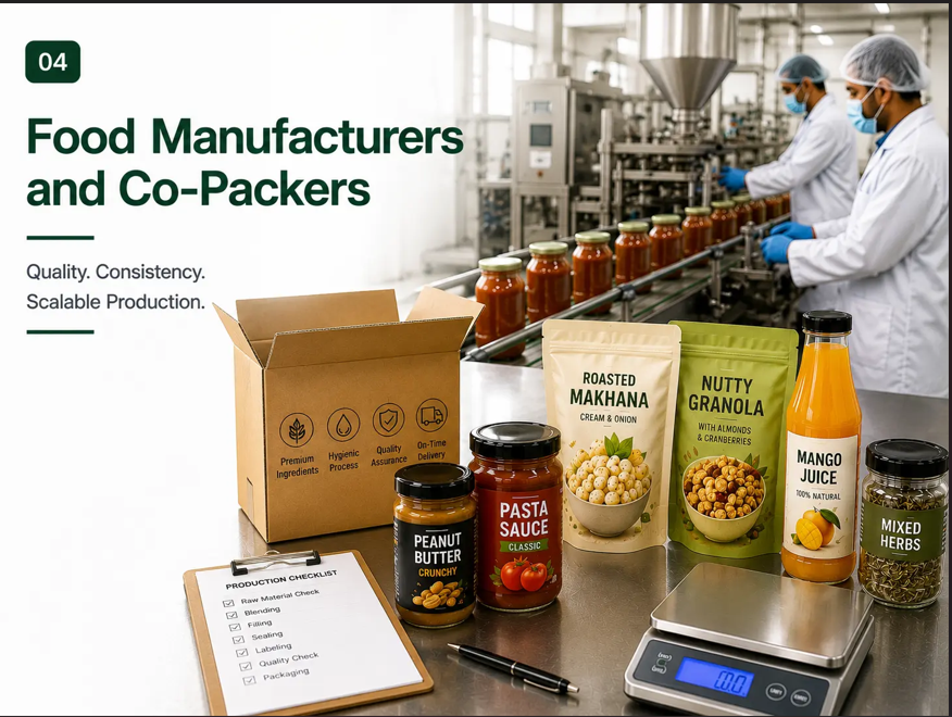 Food Manufacturers and Co-Packers